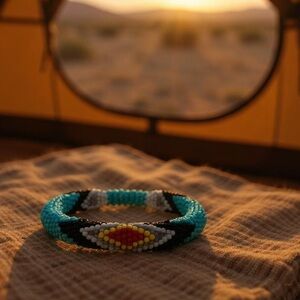 Handcrafted Beaded Bracelet - Multicolor